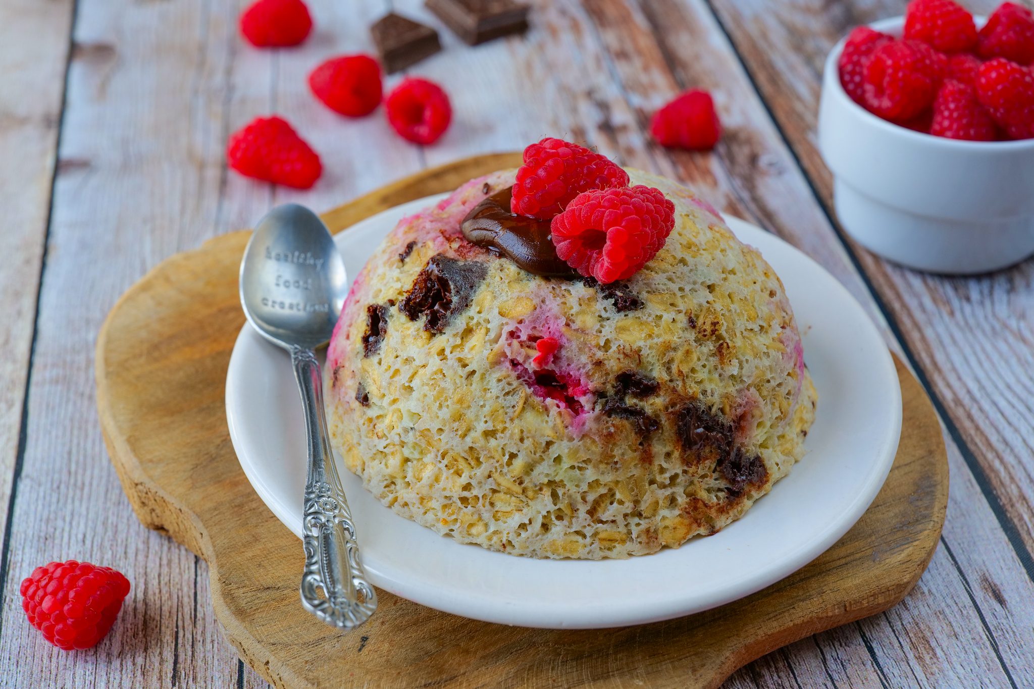 Bowlcake chocolat et framboises