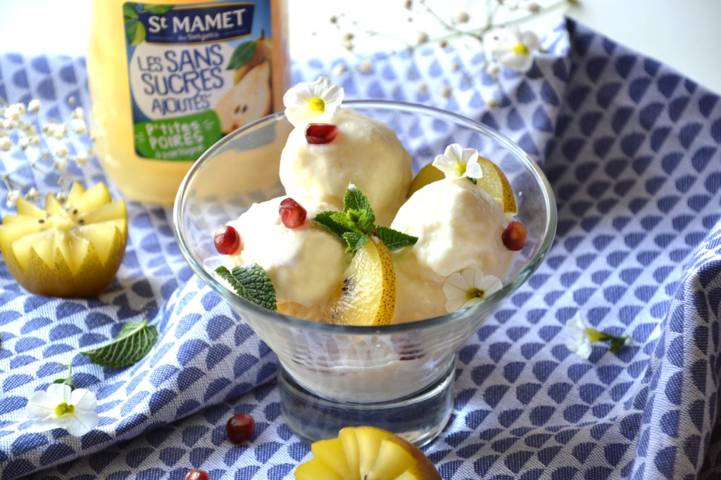 Sorbet poires & kiwi sans sucre ajoutés - healthyfood_creation