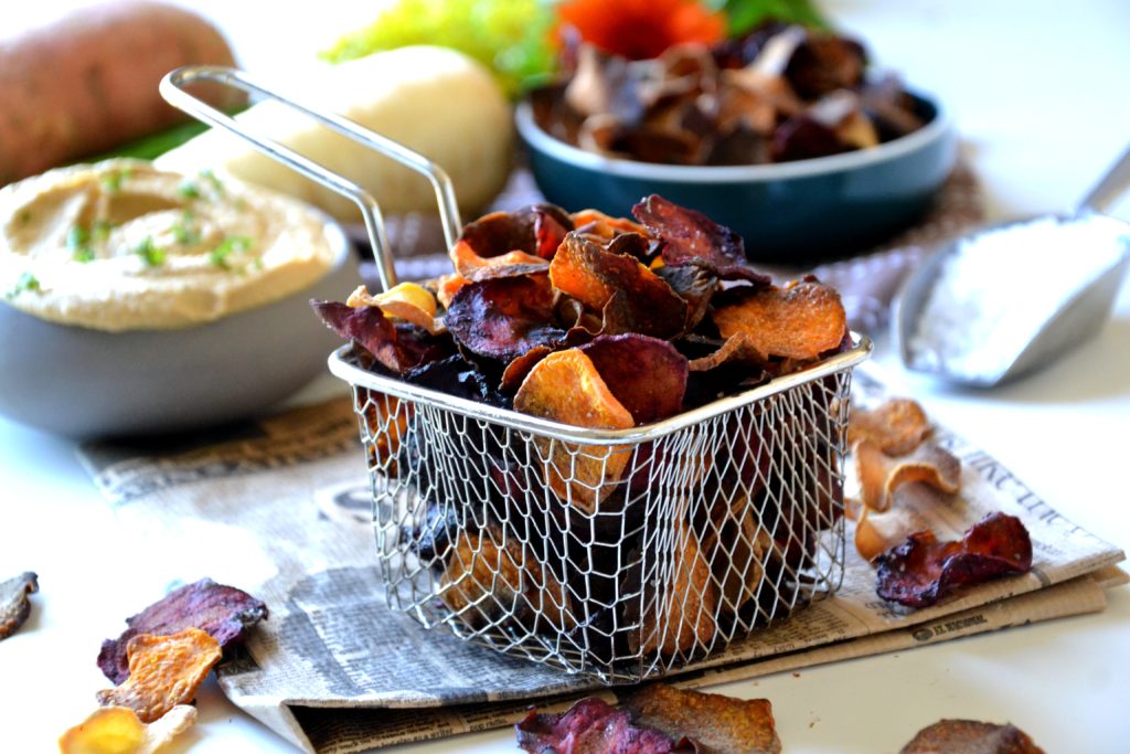 Chips de légumes maison au four - healthyfood_creation