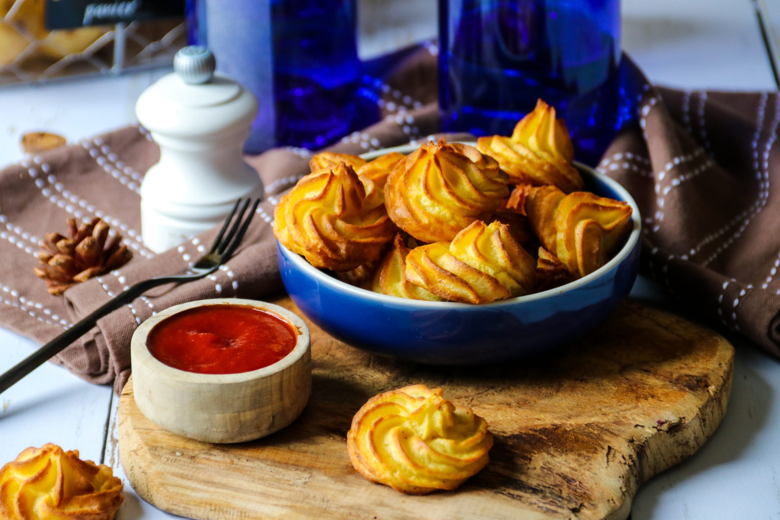 Pommes duchesses sans beurre