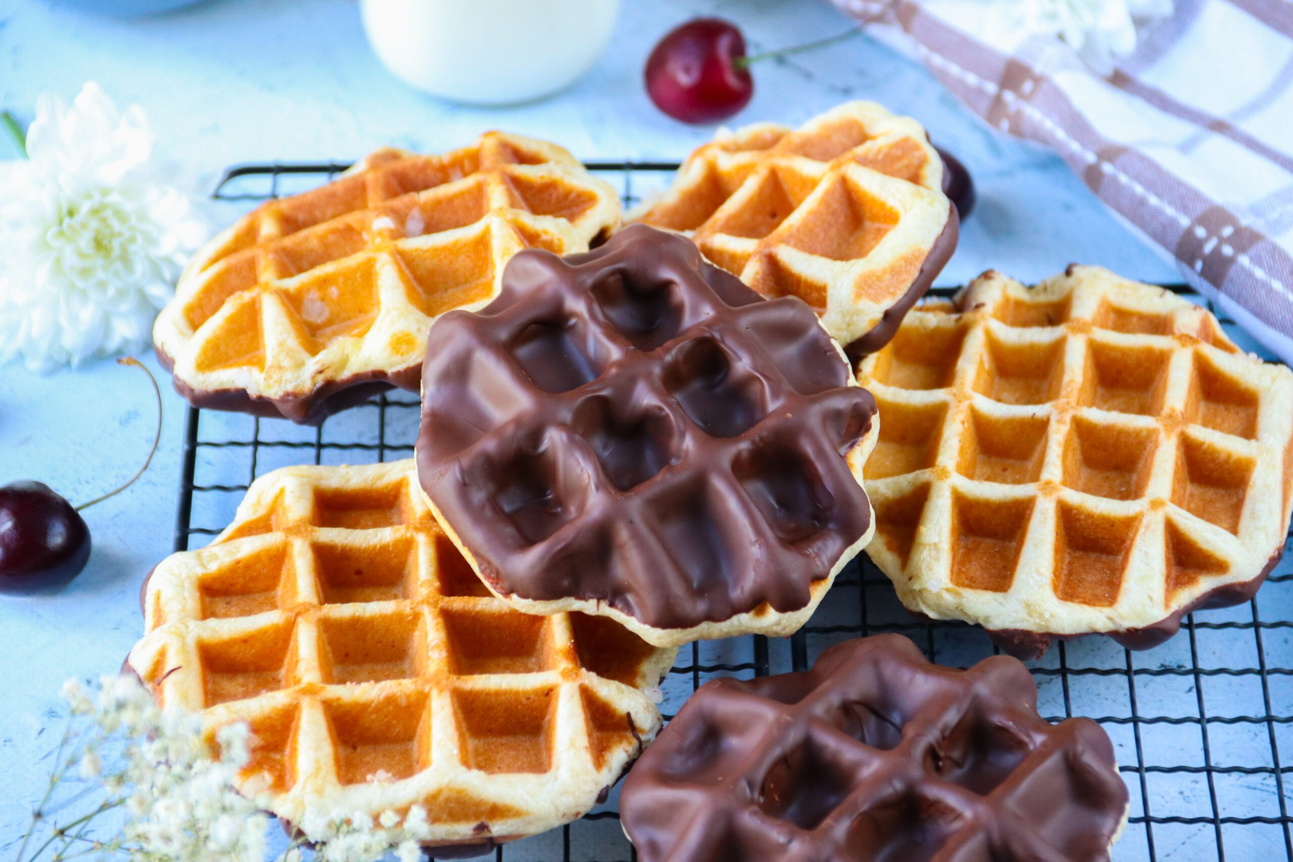 Gaufres liégeoises healthy