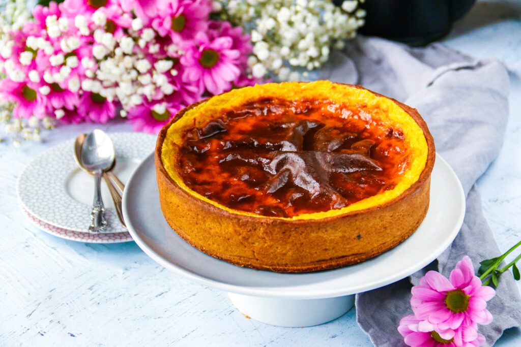 Flan pâtissier sans sucre raffiné ni beurre - healthyfood_creation