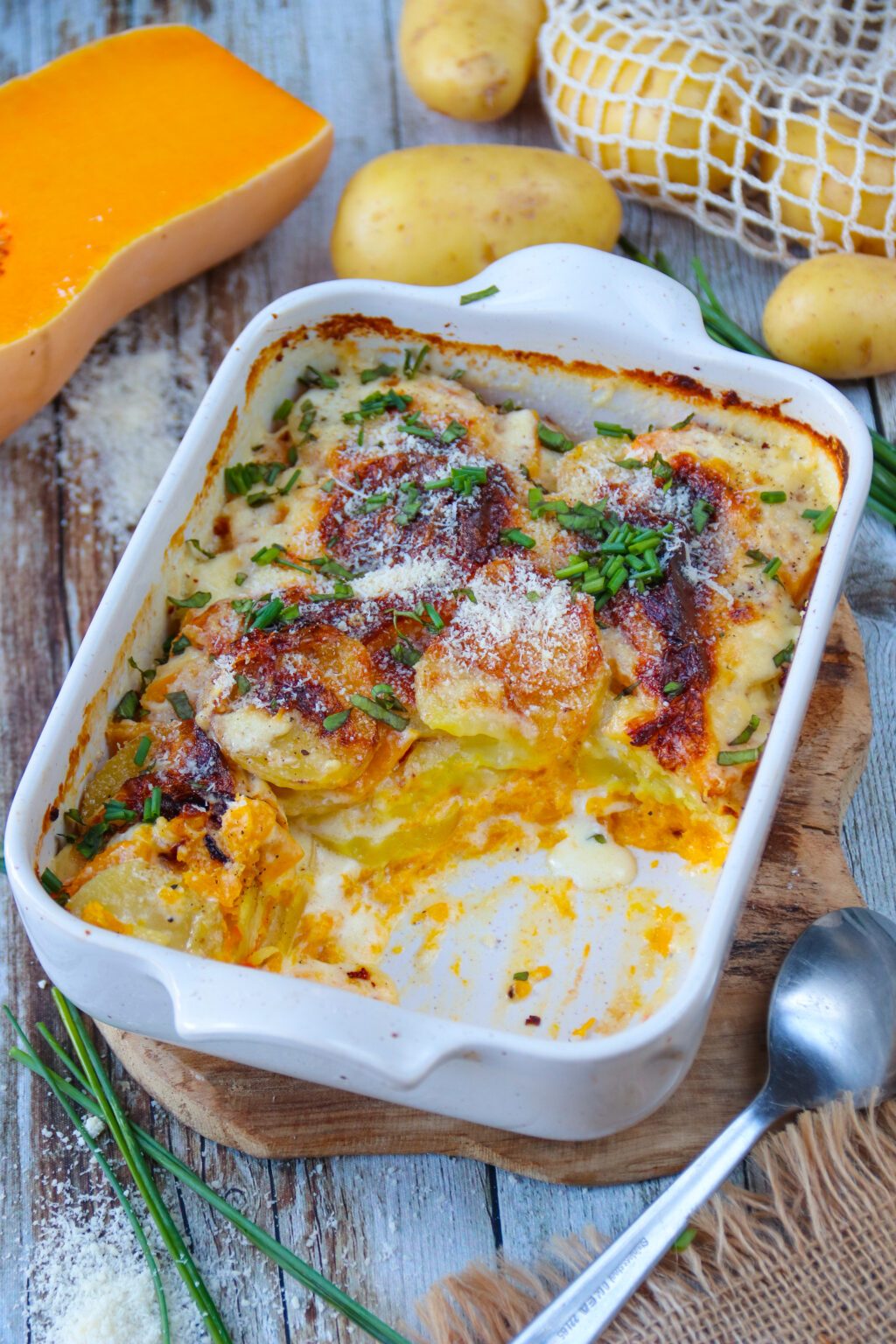 Gratin butternut et pommes de terre - healthyfood_creation
