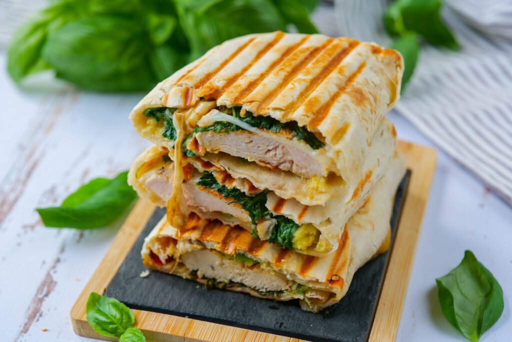 Tacos Au Poulet Avocat Et Mozzarella Healthyfood creation