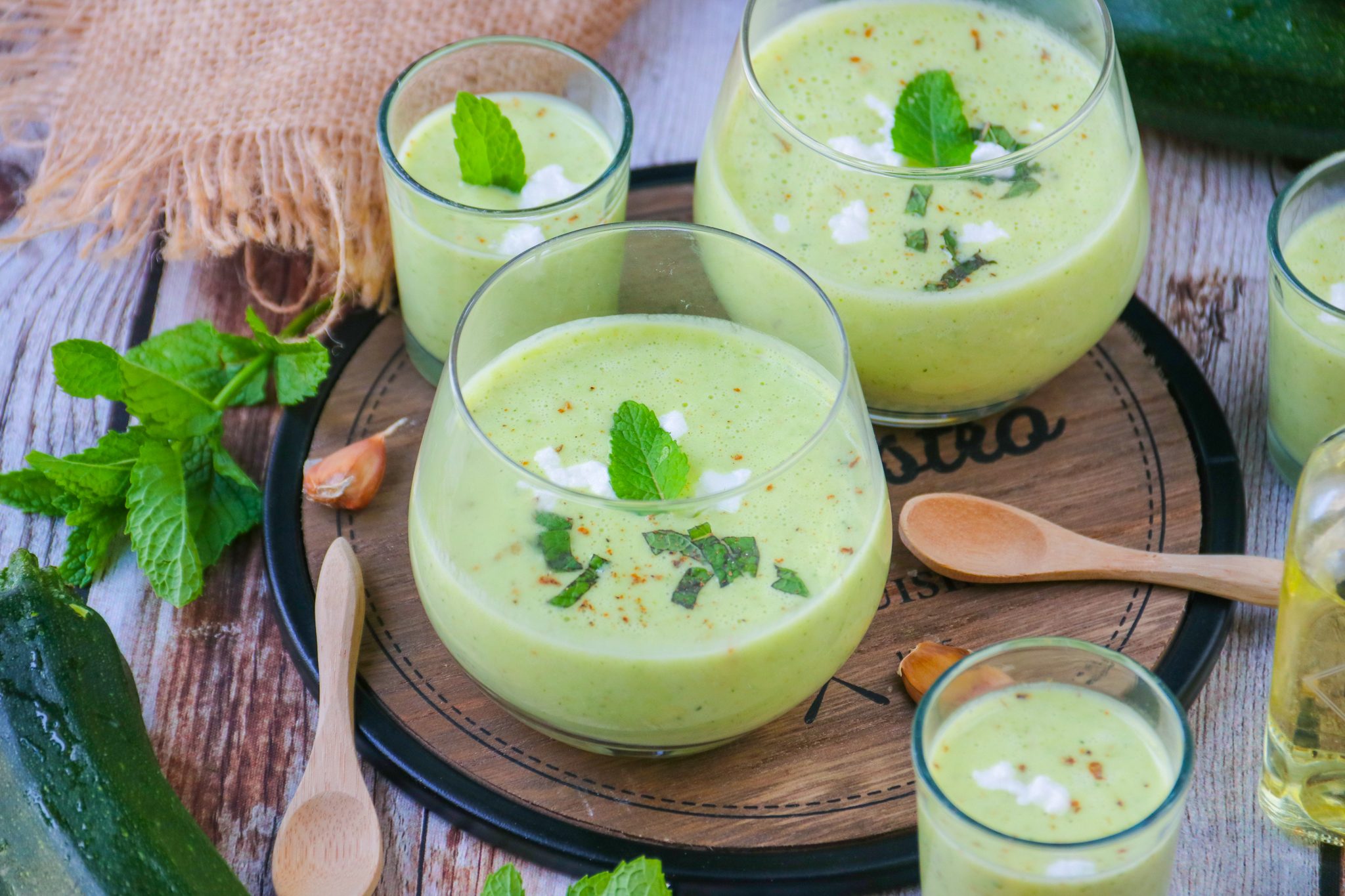 Gaspacho Courgettes Thermomixnull