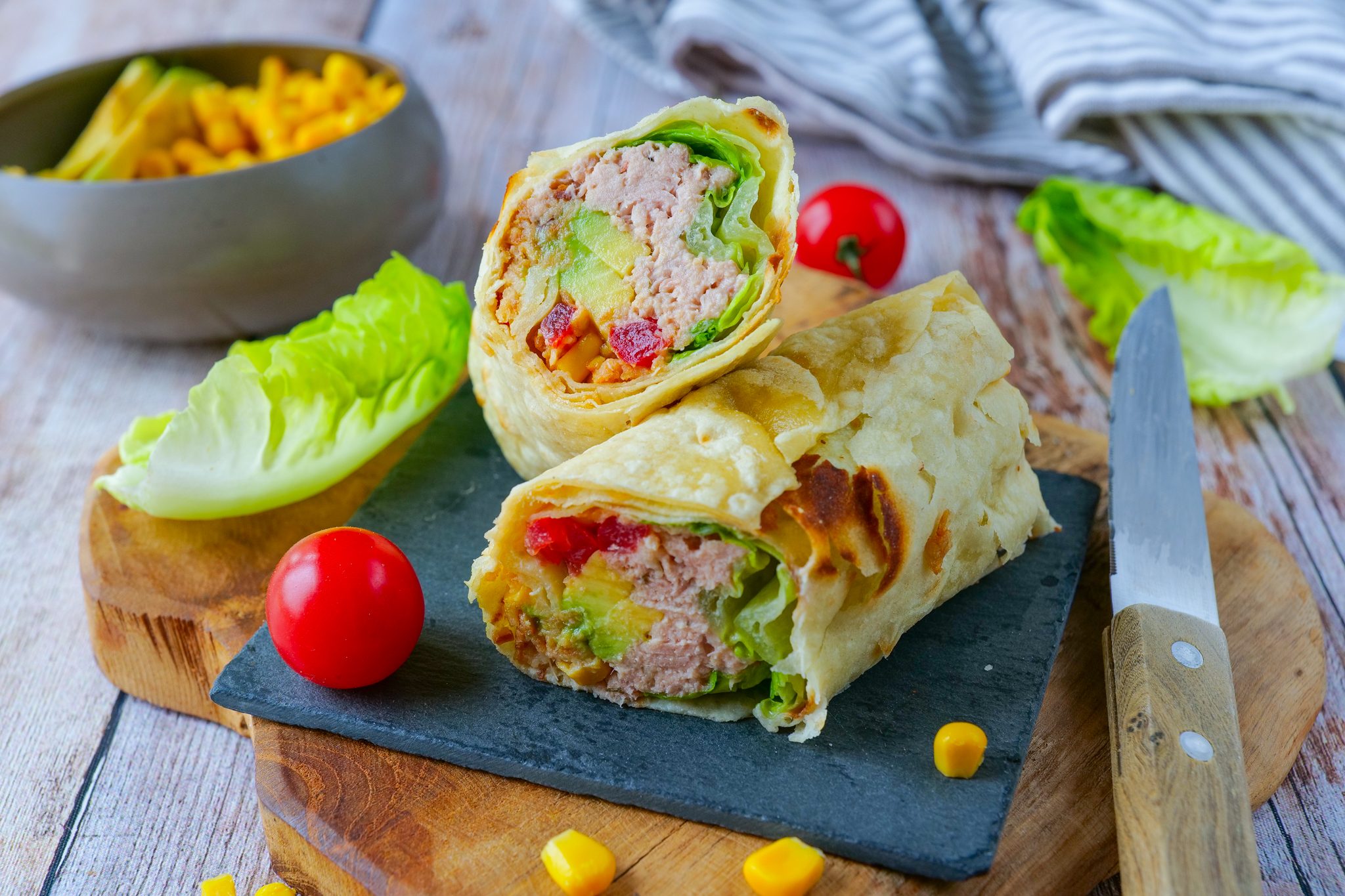Wraps Au Thon Et Aux Crudit s Healthyfood creation Wraps Au Thon Et Aux Crudit s Healthyfood creation