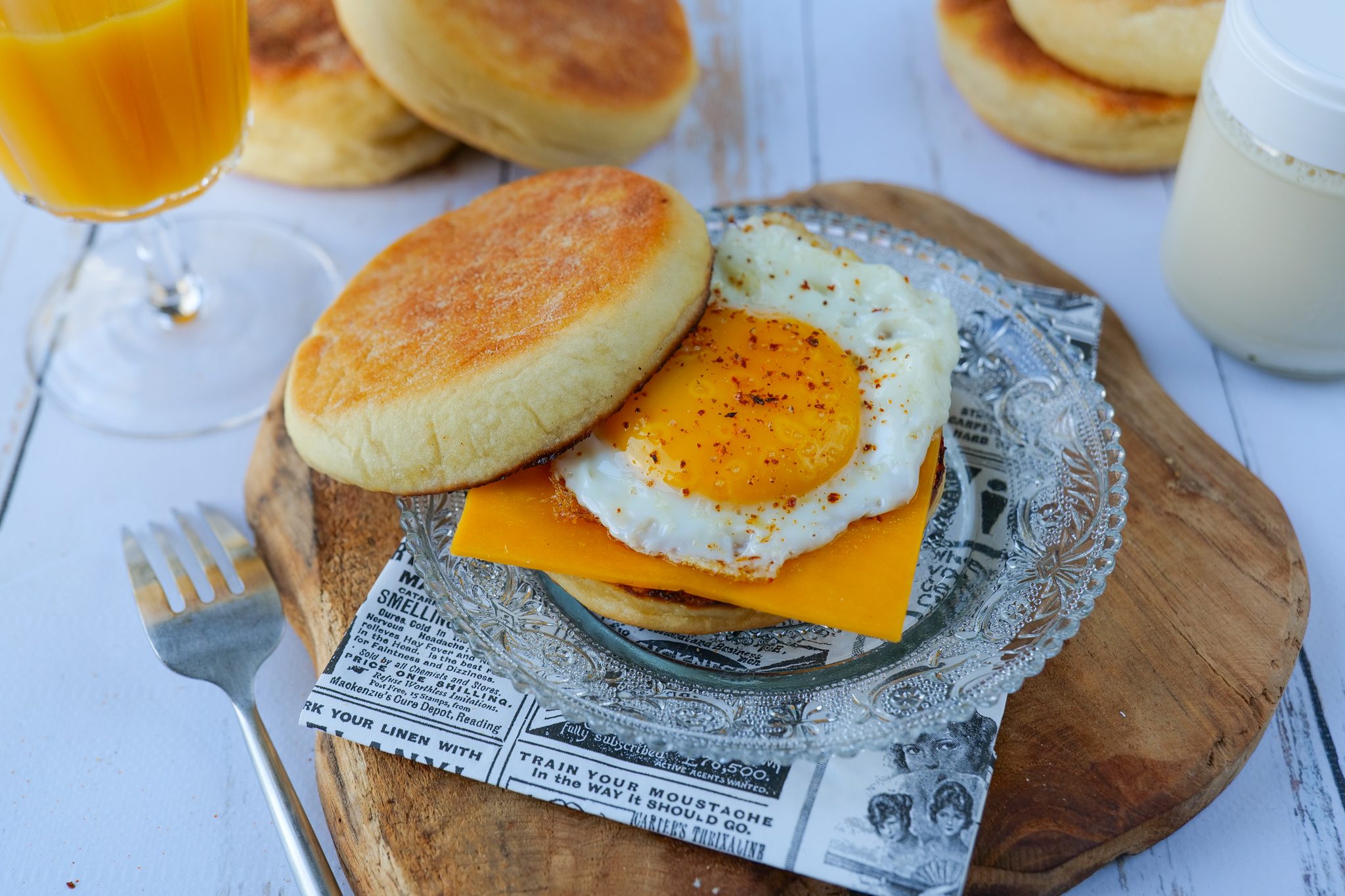 English muffins maison (egg muffins)