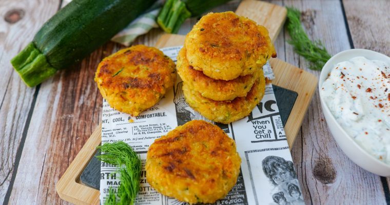 Falafels à la courgette et à l’ail