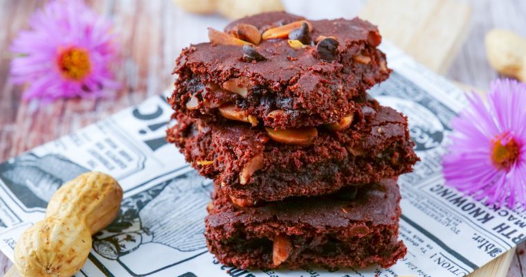 Brownie sans beurre à la patate douce