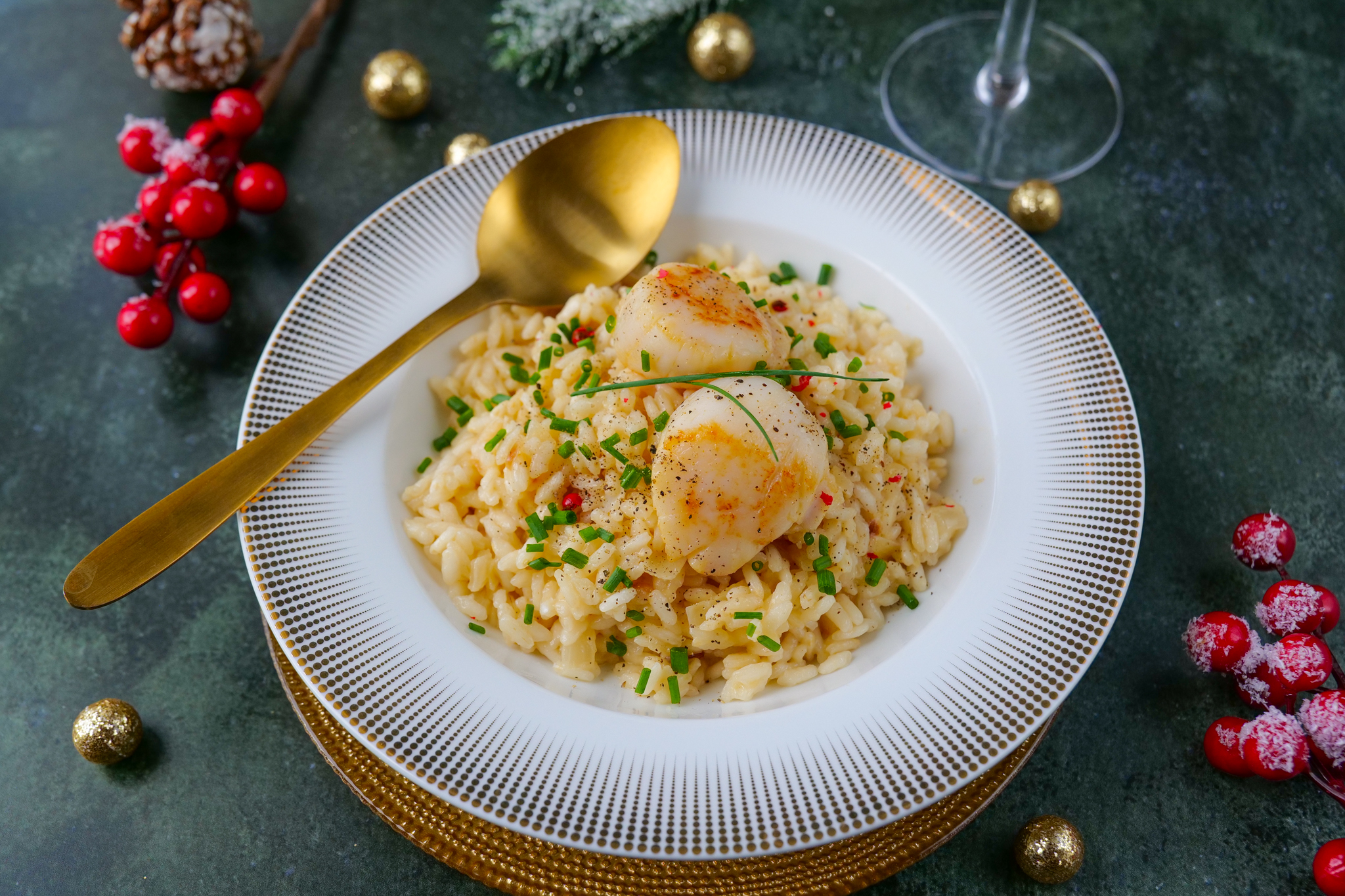 Risotto aux noix de Saint Jacques - healthyfood_creation