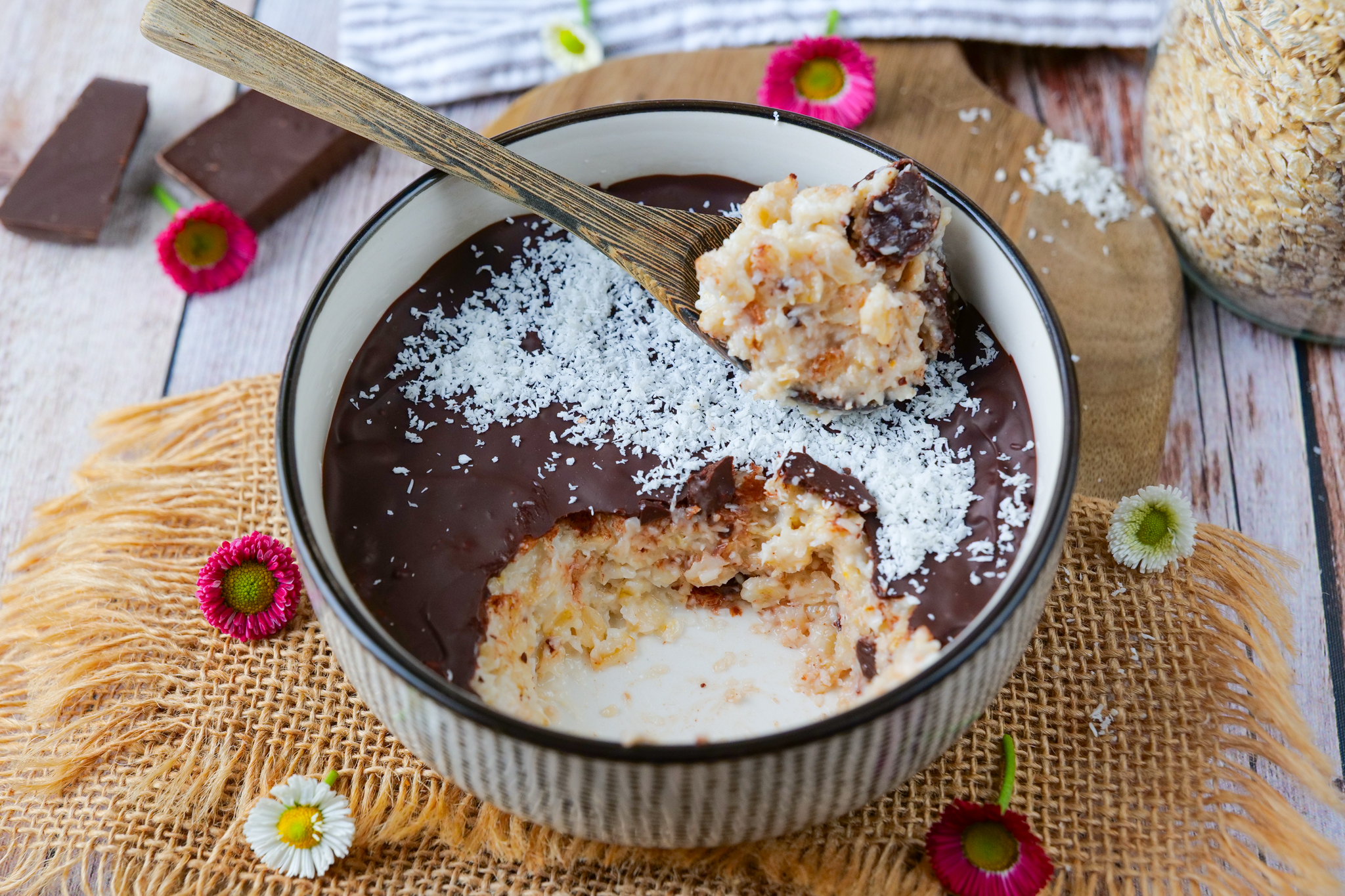 Porridge façon Bounty