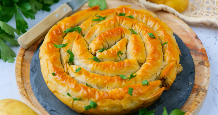 Tarte tourbillon ultra croustillante