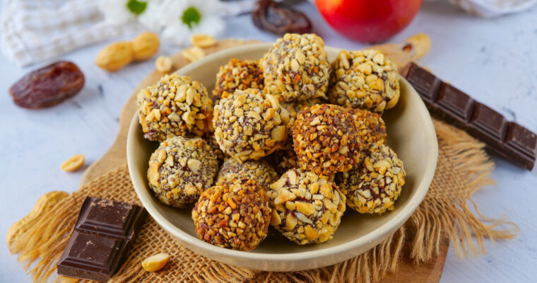 Protein balls à la cacahuète