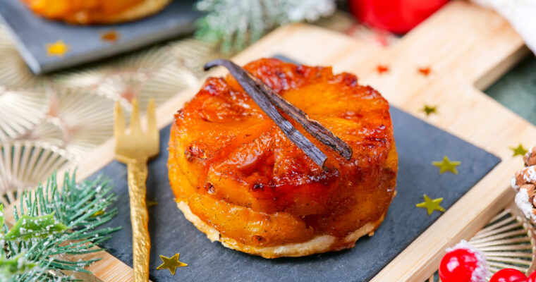 Mini tatin ananas et vanille