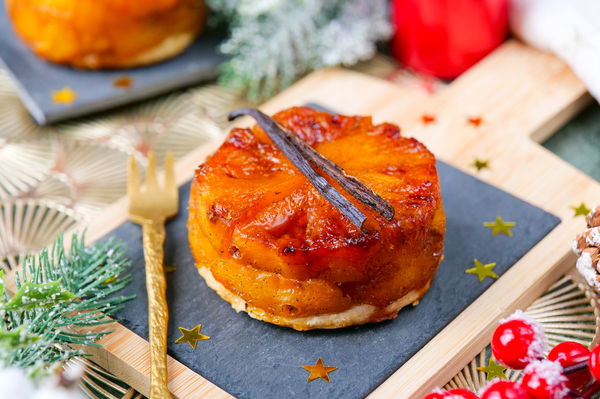 Mini tatin ananas et vanille