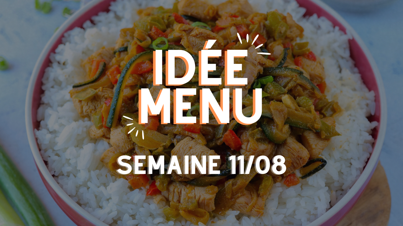 MENU SEMAINE 11/08