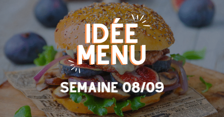 MENU SEMAINE 08/09
