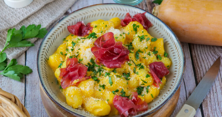 Gnocchis crémeux à la sauce butternut