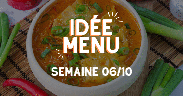 MENU SEMAINE 06/10