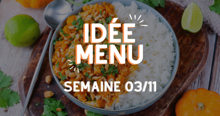 MENU SEMAINE 03/11