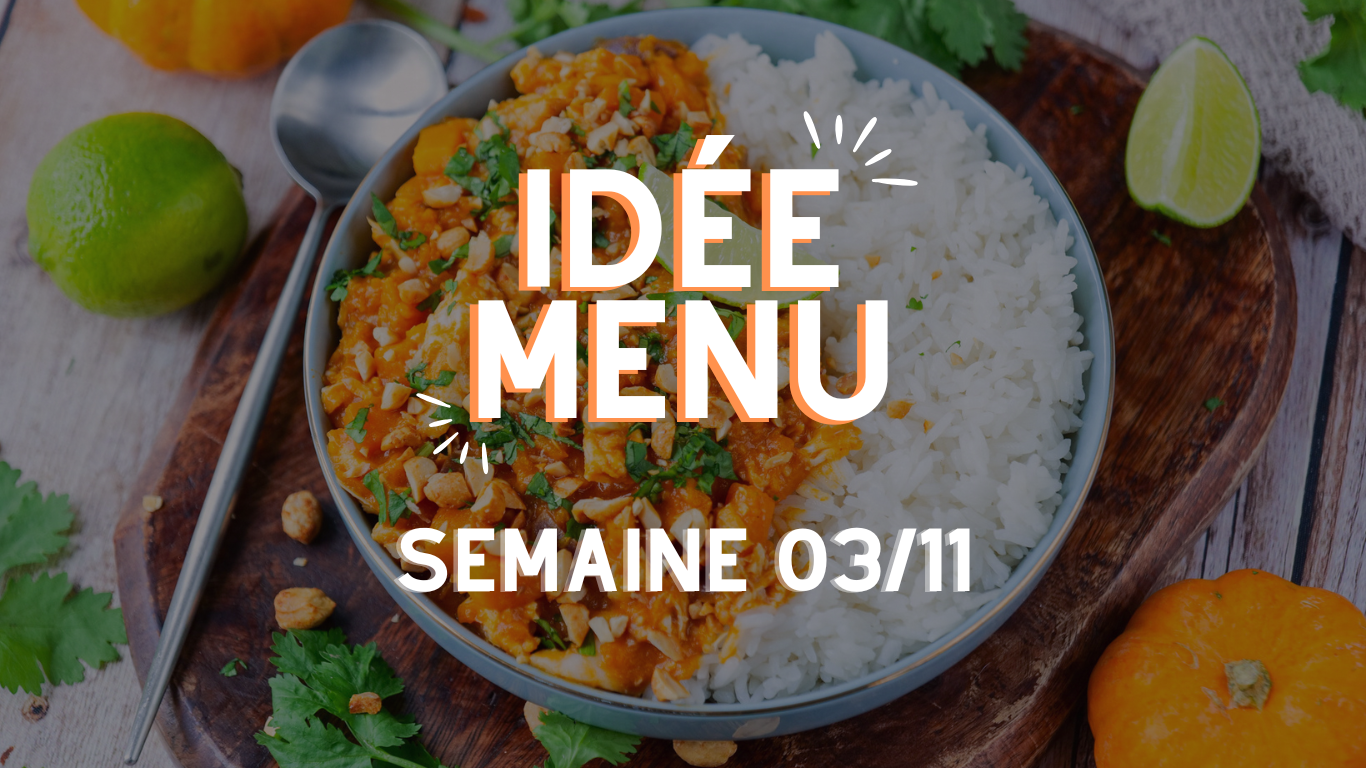 MENU SEMAINE 03/11
