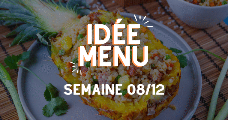 MENU SEMAINE 8/12