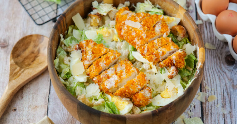 Salade césar revisitée aux crozets