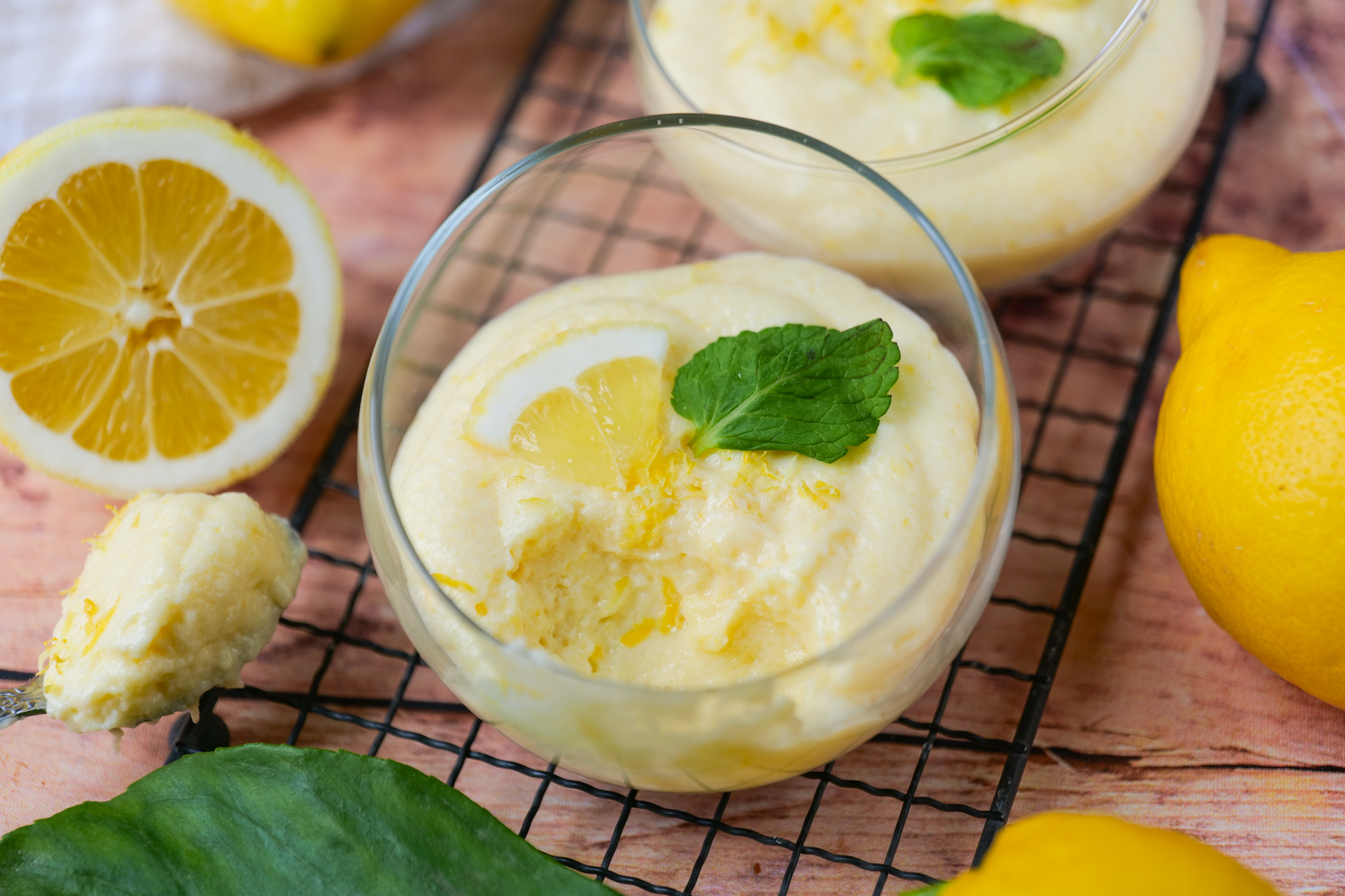 Mousses au citron faciles