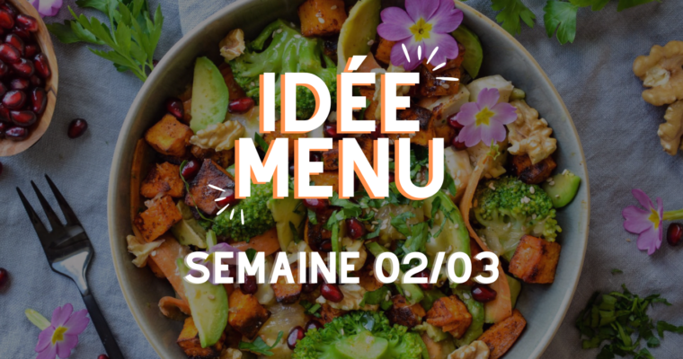 MENU SEMAINE 02/03