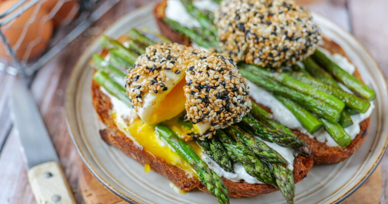 Oeufs mollets croustillants