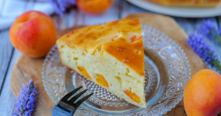 Cake au yaourt et aux abricots