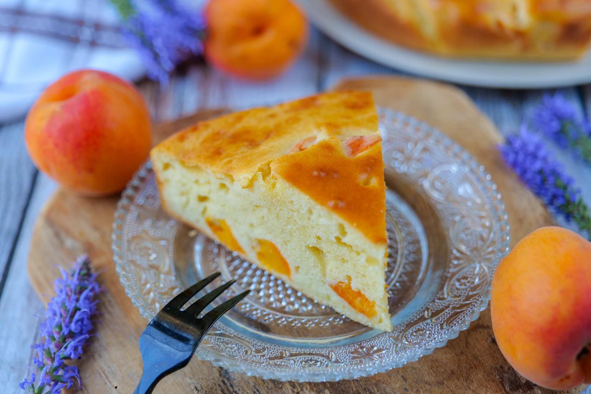 Cake au yaourt et aux abricots