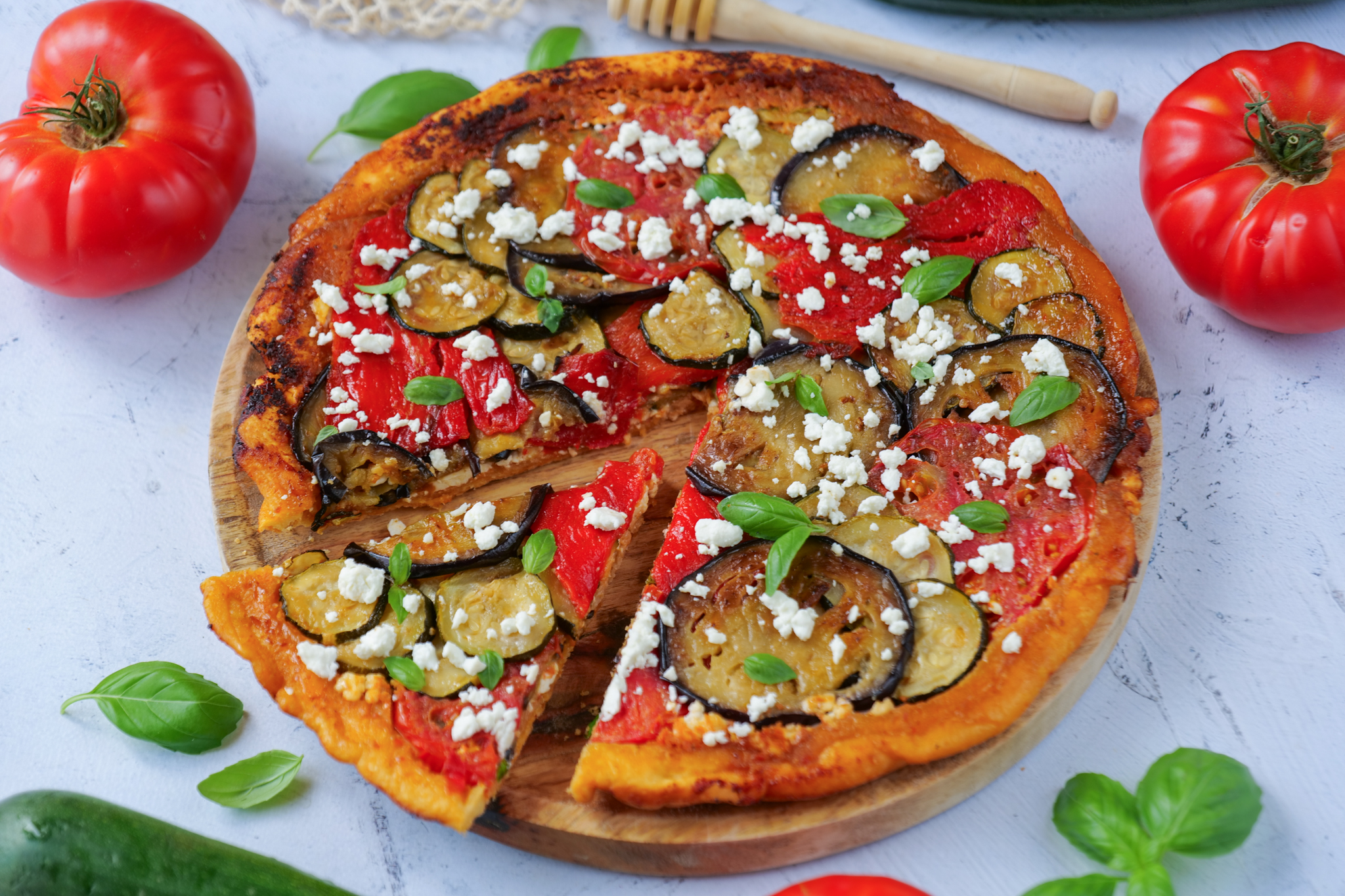 Tarte tatin aux légumes du soleil