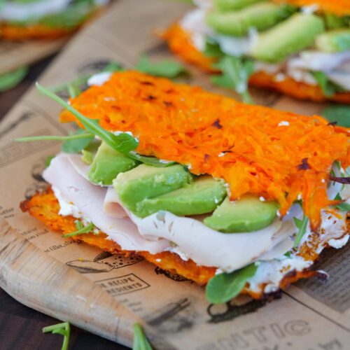 wraps carotte healthy