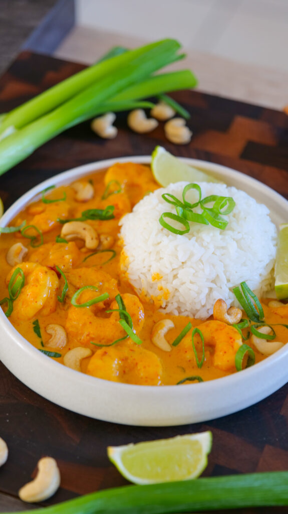 curry crevettes