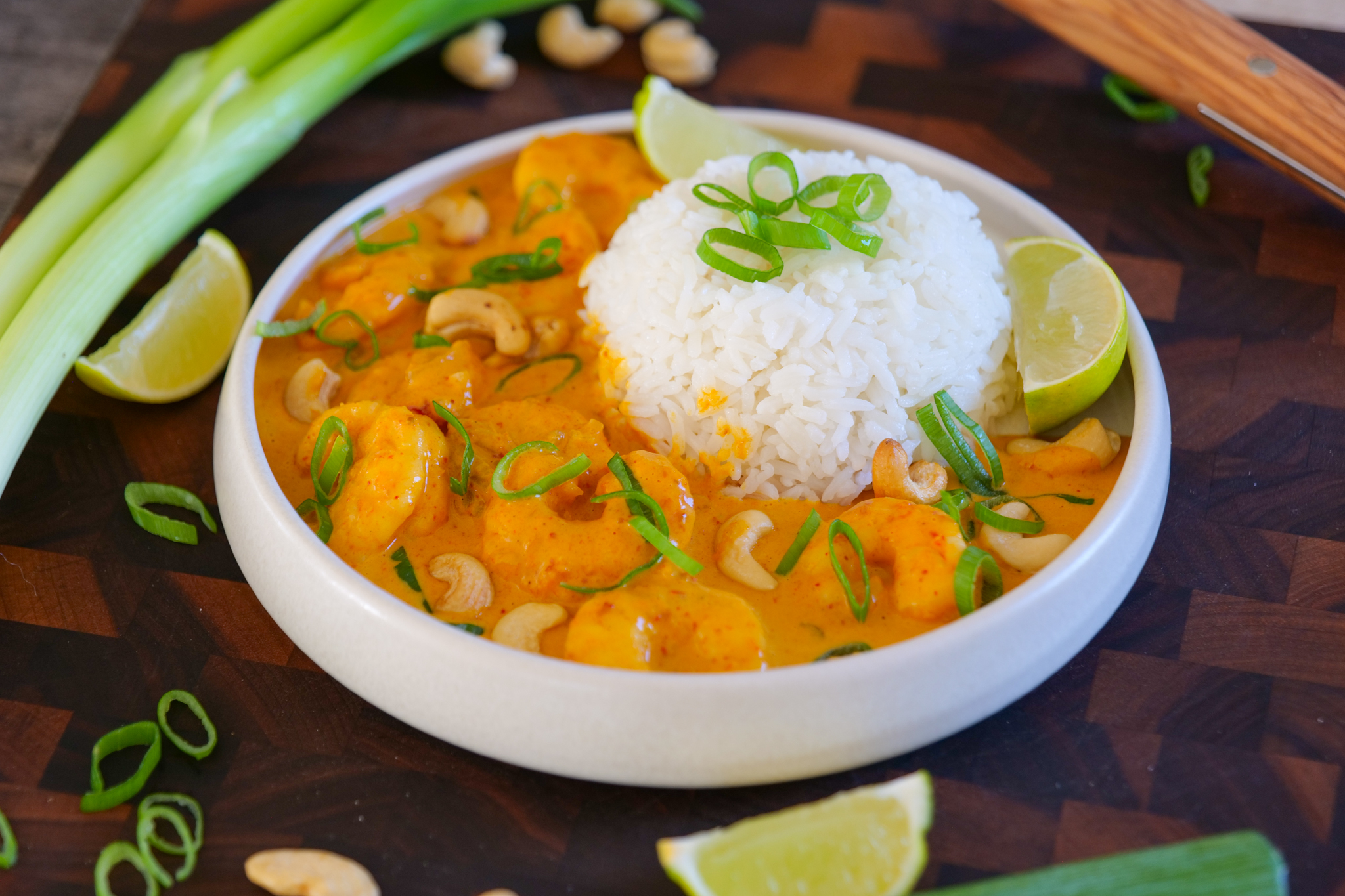 Curry de crevettes rapide et facile