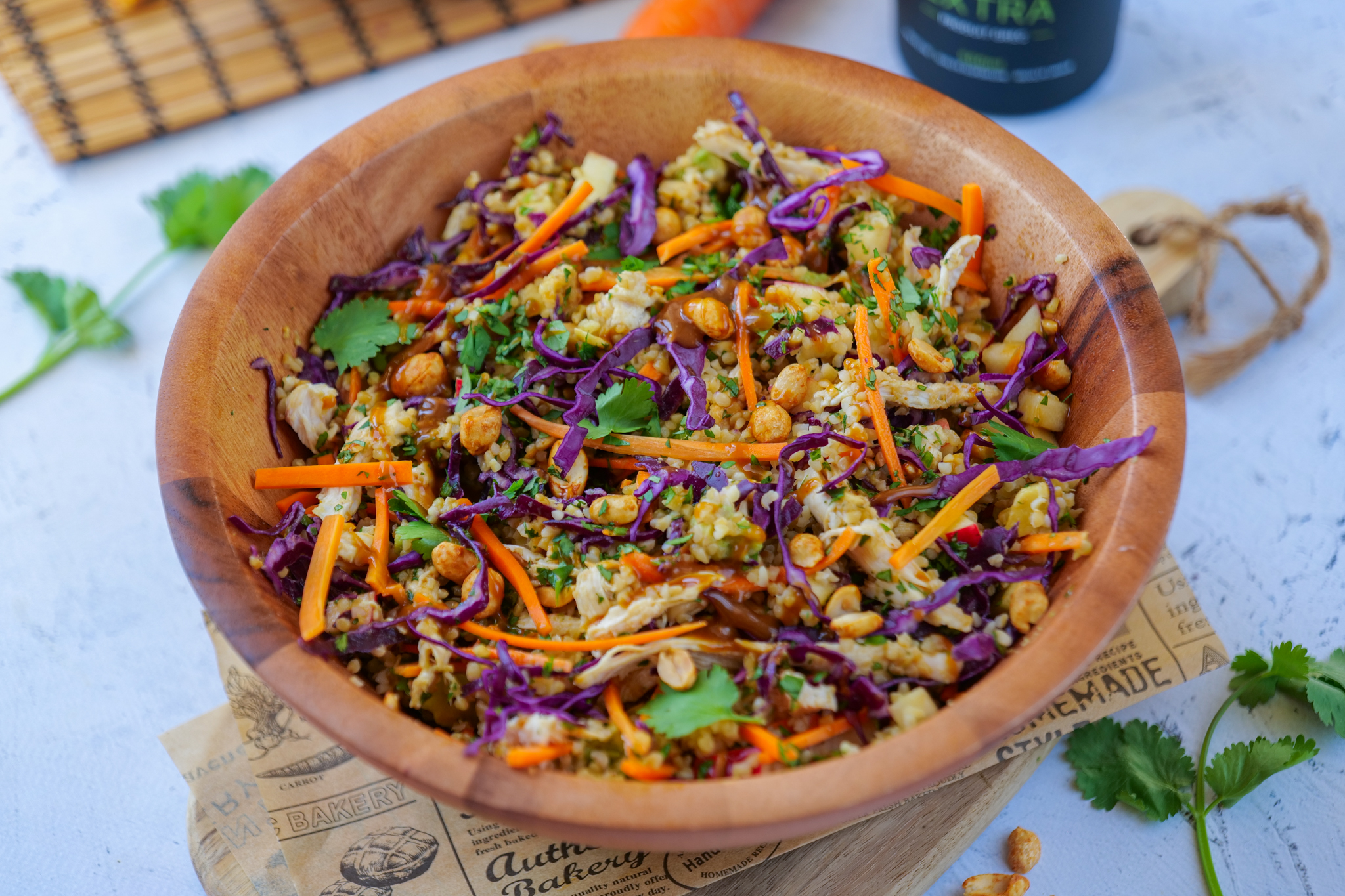 Salade d’automne au boulgour