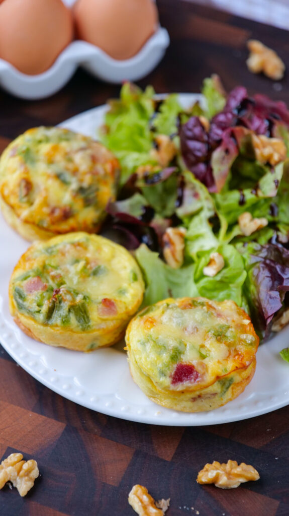 mini quiches sans pâte